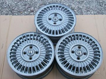N. 3 cerchi campagnolo alfa romeo alfetta 5,5x14
