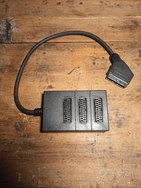 Sdoppiatore SCART 1 ingresso → 3 uscite