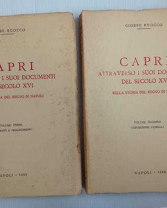 Capri attraverso i suoi documenti del secolo XVI