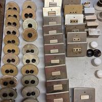 Materiale elettrico d'epoca