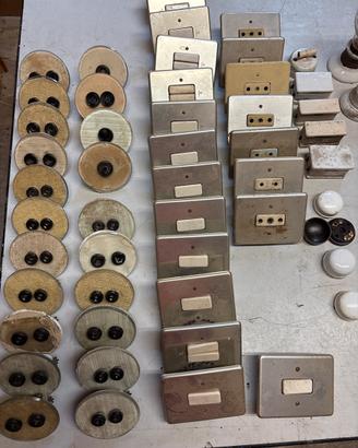 Materiale elettrico d'epoca