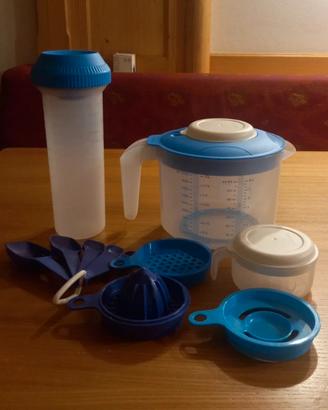 set utensili originali e nuovi tupperware