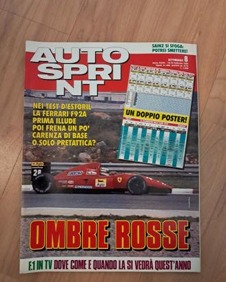 Autosprint 1992 SPECIALE Mansell - Ferrari F92A  -