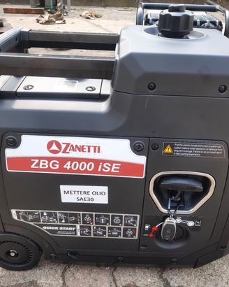 GENERATORE ZANETTI ZBG 4000