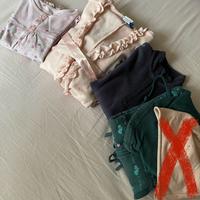 Lotto abbigliamento bambina 6/7 anni.