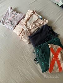 Lotto abbigliamento bambina 6/7 anni.