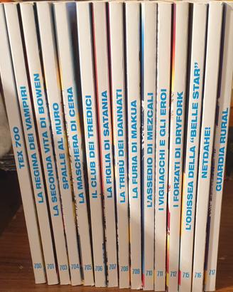 lotto 15 fumetti tex