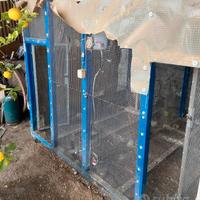  Grande voliera artigianale