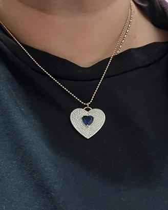 COLLANA CON PENDENTE A FORMA DI CUORE