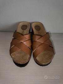 Sandali Donna UMA in Pelle Intrecciata, taglia 37