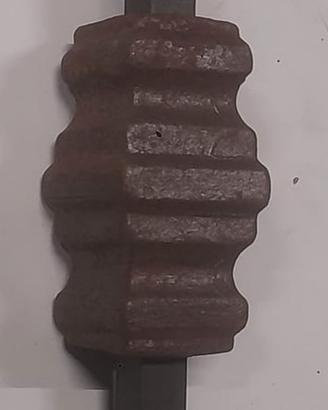 Stock borchie in ferro per decorazioni inferriate