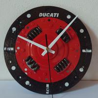 Orologio da parete Ducati su disco frizione