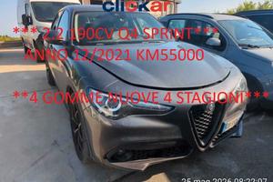 Alfa Romeo Stelvio 2.2 190CV AT8 Q4 SPRINT • PREZZ