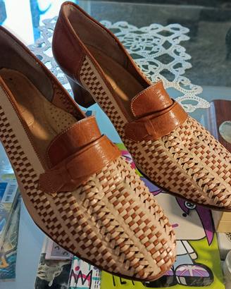 scarpe donna artigianale in pelle 