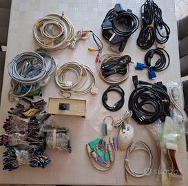 Stock cavi e accessori per computer