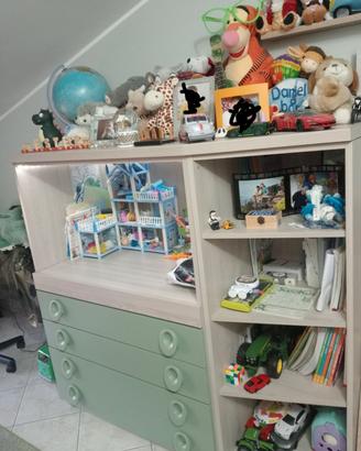 cameretta completa di tutto