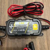 Carica batteria e mantenitore per auto e moto