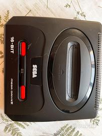 SEGA Mega Drive 2 16-BIT + 2 Controller Originali