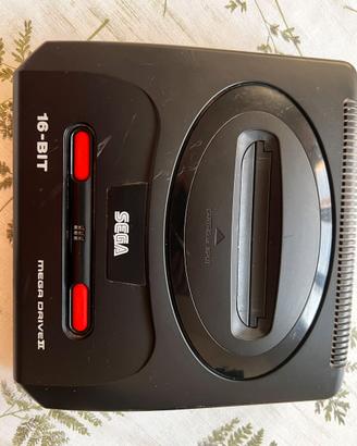 SEGA Mega Drive 2 16-BIT + 2 Controller Originali