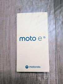 📱Motorola Moto E15 NUOVO con garanzia

