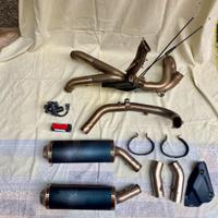 Scarico ducati  e centralina per 1098/848/1199