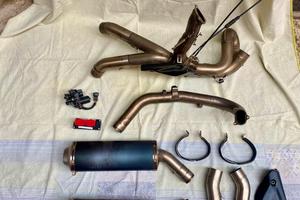 Scarico ducati  e centralina per 1098/848/1199