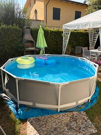 Piscina Intex 305x76 cm con pompa e telo