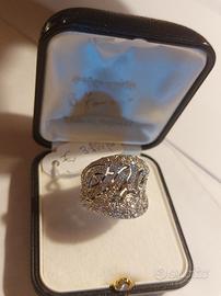 Anello pavè di brillanti