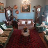 Salotto completo 2 divani 3 poltrone 2 tavolini