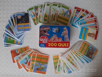 QUIZ-BOX  130 schede pari a 260 domande