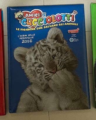 Lotto album figurine Amici Cucciolotti 2015-16-17