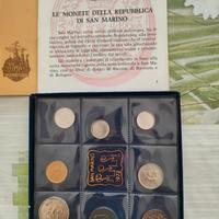 Set San Marino 1972 - Monete Argento FDC Sigillate
