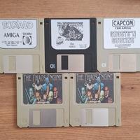Lotto di 4 giochi classici per Commodore Amiga