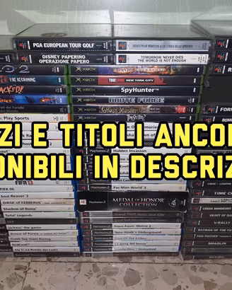 Giochi per Playstation 1, Playstation 2 e XBOX