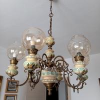 Lampadario salone Vintage artistico