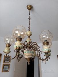 Lampadario salone Vintage artistico