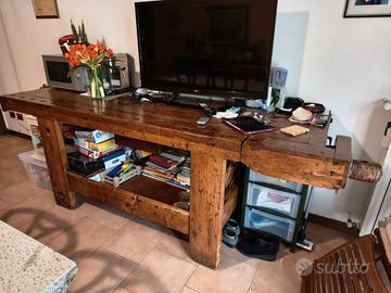 banco da falegname restaurato 