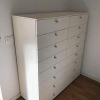 coppia armadi settimanali a 8 cassetti Cappellini