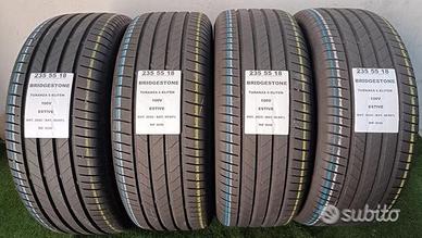 4 gomme 235 55 18 BRIDGESTONE DOT2024 RIF3038