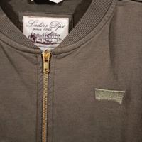 felpa verde militare unisex