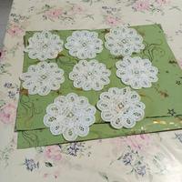 SOTTO BICCHIERI lavorati a mano 