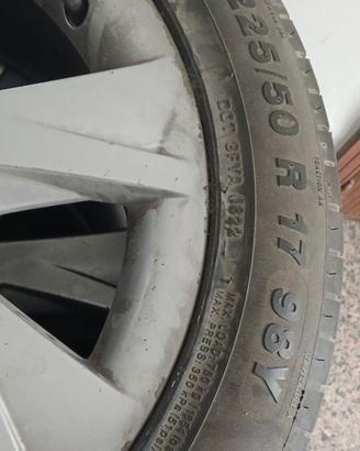 ruote complete audi 