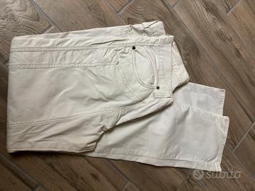 Pantaloni Jeckerson bianchi da uomo