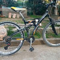 Bici biammortizzata tecno alluminio