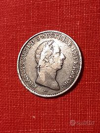 Argento Lomb.Veneto Francesco 1°1822 1/4 lira rara