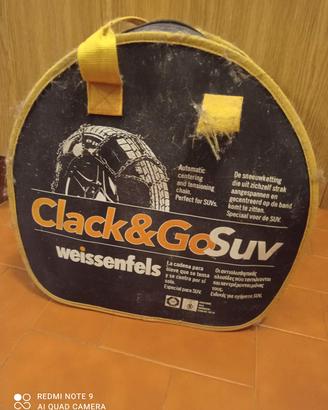 Catene da neve weissenfels Clack and go Nuove