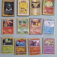 lotto carte vintage pokemon