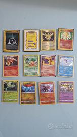 lotto carte vintage pokemon