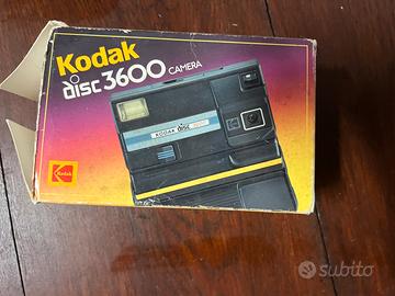 Fotocamera Kodak Disk 3600 con scatola