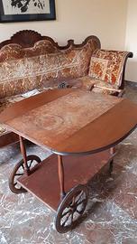 Carrello portavivande vintage